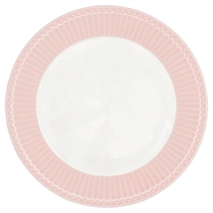 Plate Alice pale pink